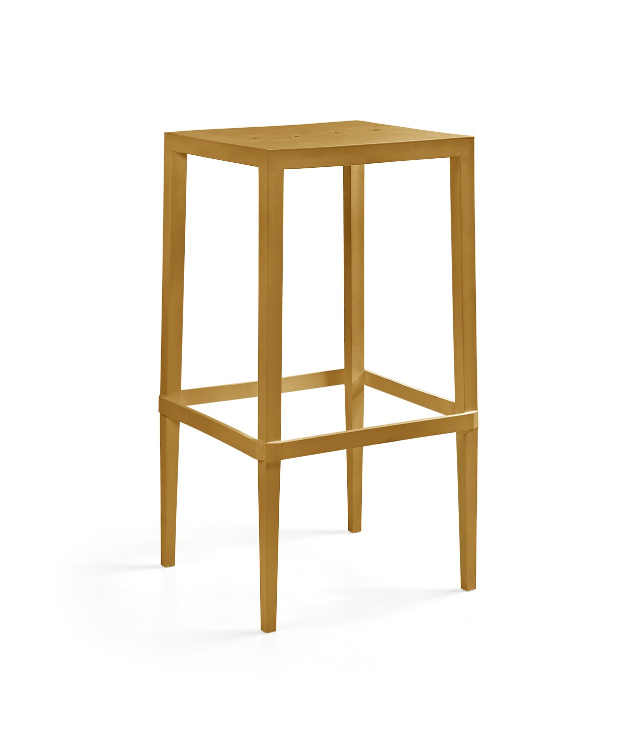 Mesa CHOPIN-103, apilable, polipropileno blanco, 50 x 50 x 103 cms - Imagen 3
