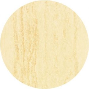 Tablero de mesa Werzalit Alemania, TRAVERTINO 034, 70 cms de diámetro*.