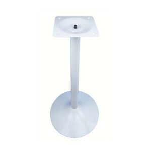Mesa alta CRISS, base de 110 cms y tapa de 70 cms. Colores a elegir, Bases CRISS, altura 110 cms: Blanca, Tableros de 70 cms: BILAMINADO VINTAGE HD7346