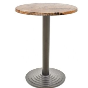 Mesa EBRO, negra, base de 72 cms y tapa de 60 cms. Color a elegir, Tableros de 60 cms: WERZALIT SM - EX WORKS 122