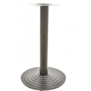 Mesa EBRO, negra, base de 72 cms y tapa de 60x60 cms. Color a elegir, Tableros de 60x60 cms: BILAMINADO VINTAGE HD7346
