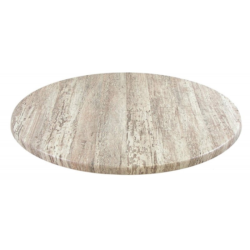 Mesa ELBA, negra, base de 72 cms y tapa de 70 cms. Color a elegir, Tableros de 70 cms: WERZALIT SM - MONTPELLIER 214 - Imagen 2