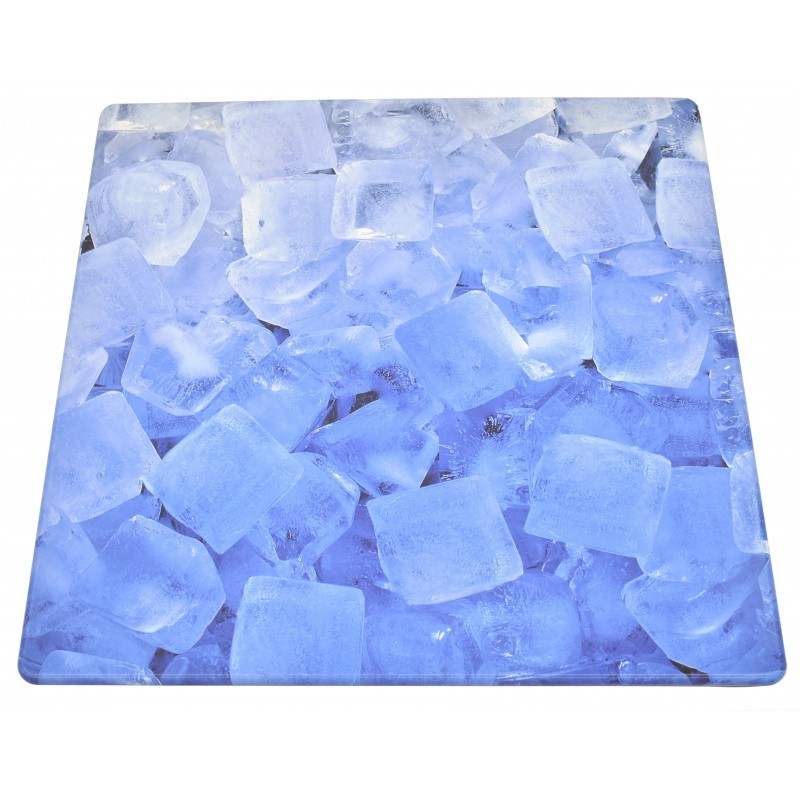 Mesa IPANEMA, acero inoxidable, base de 72 cms y tapa 70 x 70 cms. Color a elegir, Tableros de 70x70 cms: SMARTLINE - DESIGNLINE 9037 - Imagen 2