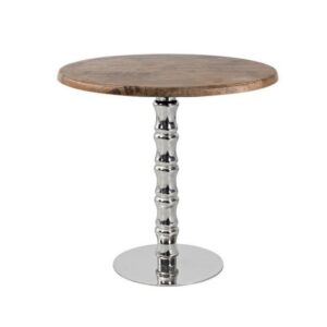 Mesa KARNAK, acero inox., tapa de 60 cms. Color a elegir, Tableros de 60 cms: WERZALIT SM - EX WORKS 122