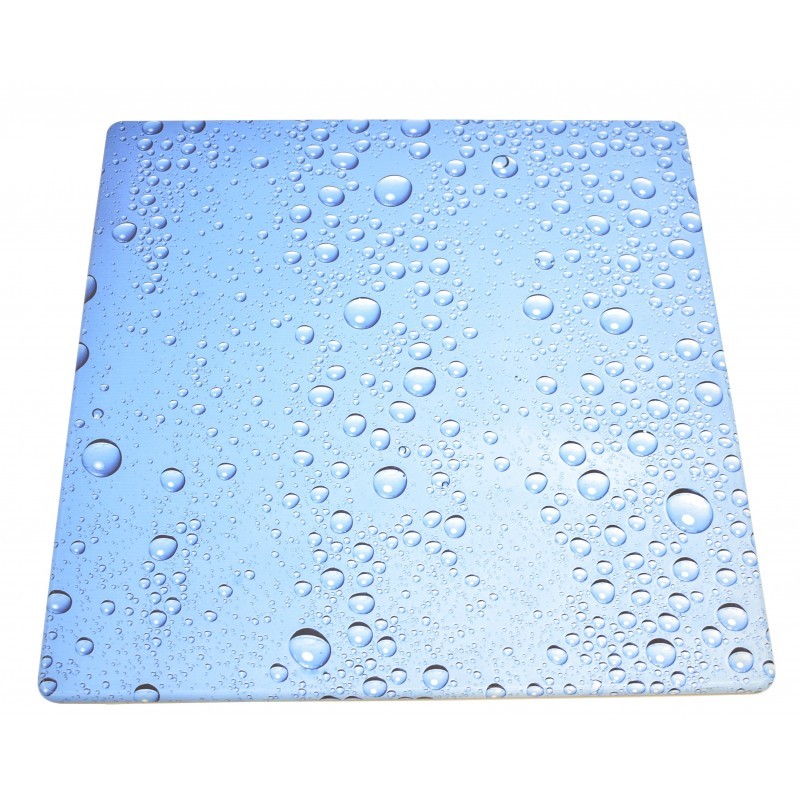 Mesa LIRIO, metal, base de 65 x 65 cms y tapa 70 x 70 cms. Color a elegir, Tableros de 70x70 cms: SMARTLINE - DESIGNLINE 9045 - Imagen 2