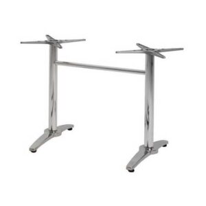 Mesa ROMA, aluminio, base rectangular tapa 120 x 80 cms. Color a elegir, Tableros 120x80 cms: WERZALIT SM - EX WORKS 122