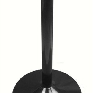 Base de mesa CRISS, negra, 45 cms. diámetro, altura 73 cms