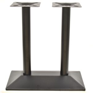 Base de mesa SOHO, rectangular, negra, base de 70 x 40 cms, altura 72 cms
