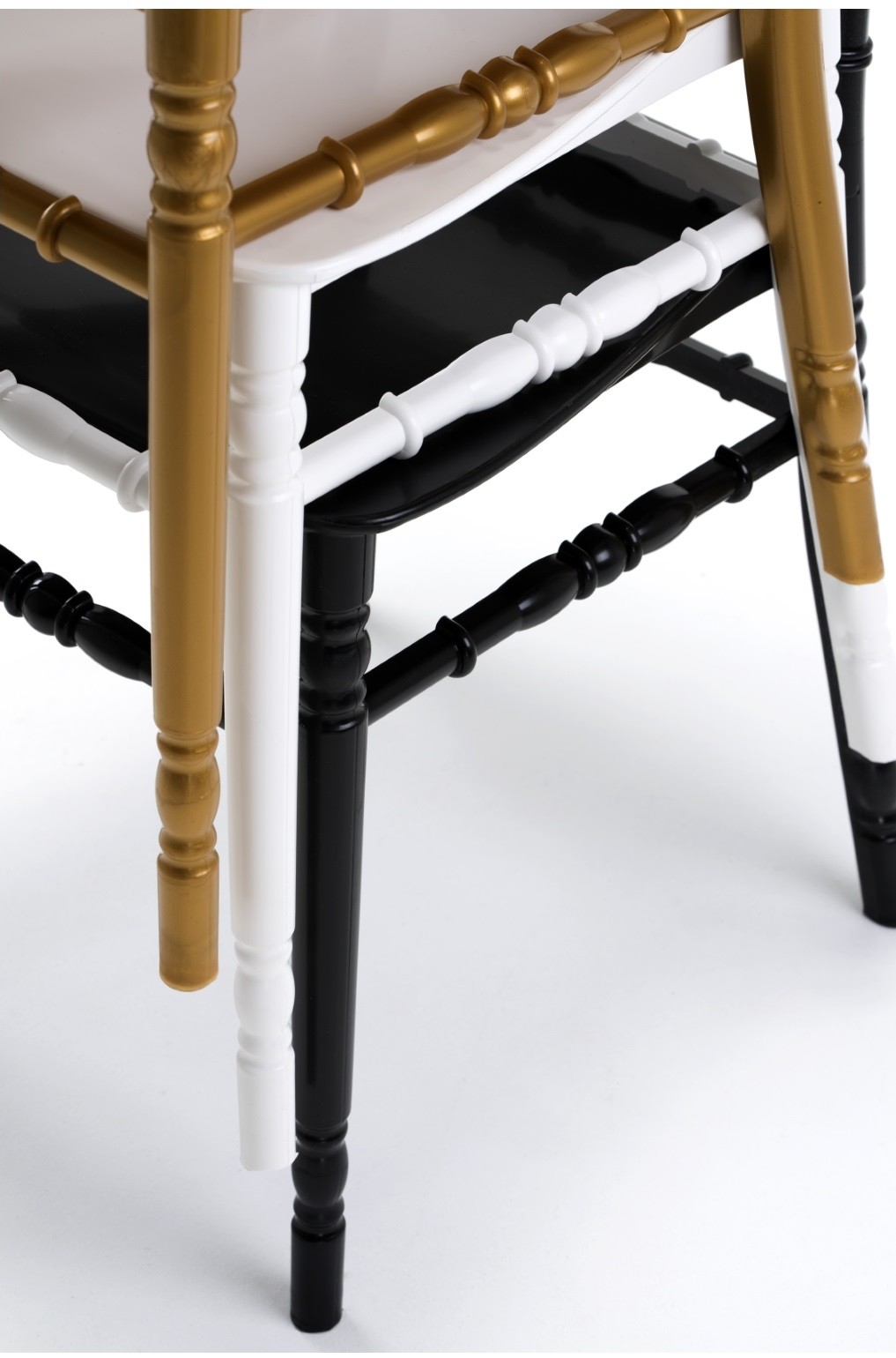 Silla WEDDING, apilable, polipropileno blanco - Imagen 2