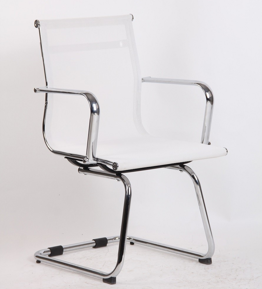 Sillón de oficina NEVADA NEW, fijo, malla blanca