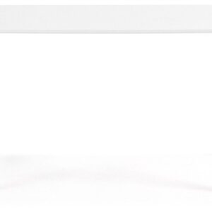 Mesa NURY, madera, tapa blanca, 160 x 90 cms