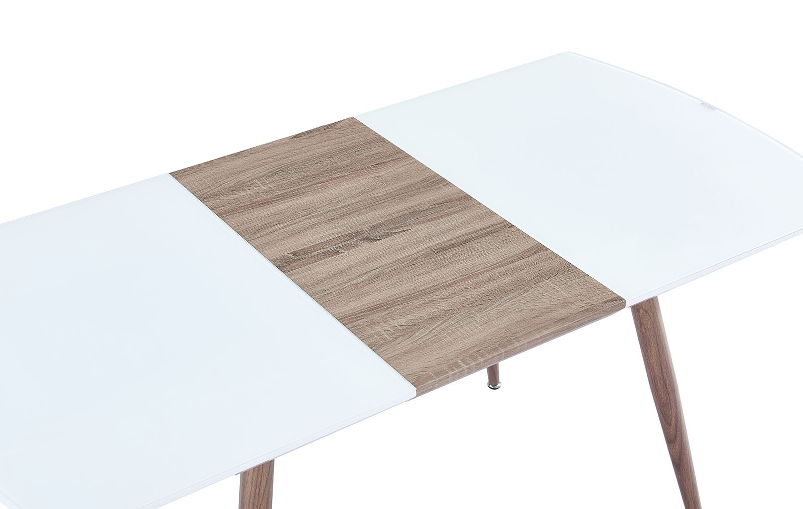 Mesa SOHAIL, extensible, metal, madera, cristal,140 ~ 180x80 cms - Imagen 5
