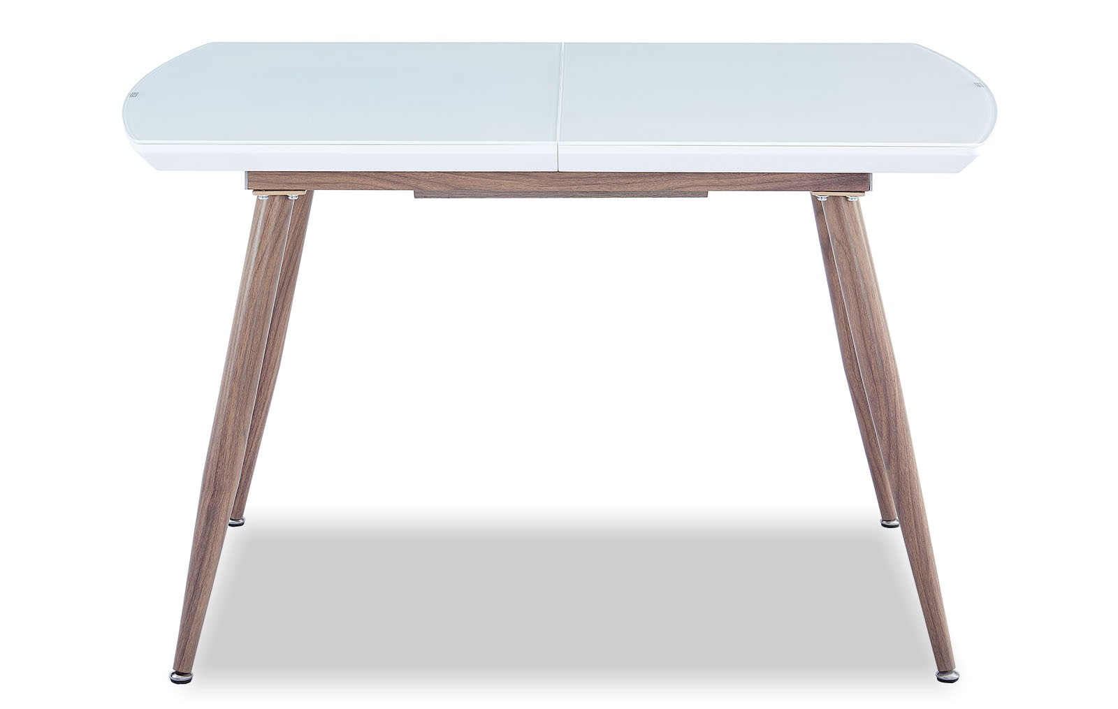 Mesa SOHAIL, extensible, metal, madera, cristal,140 ~ 180x80 cms - Imagen 2