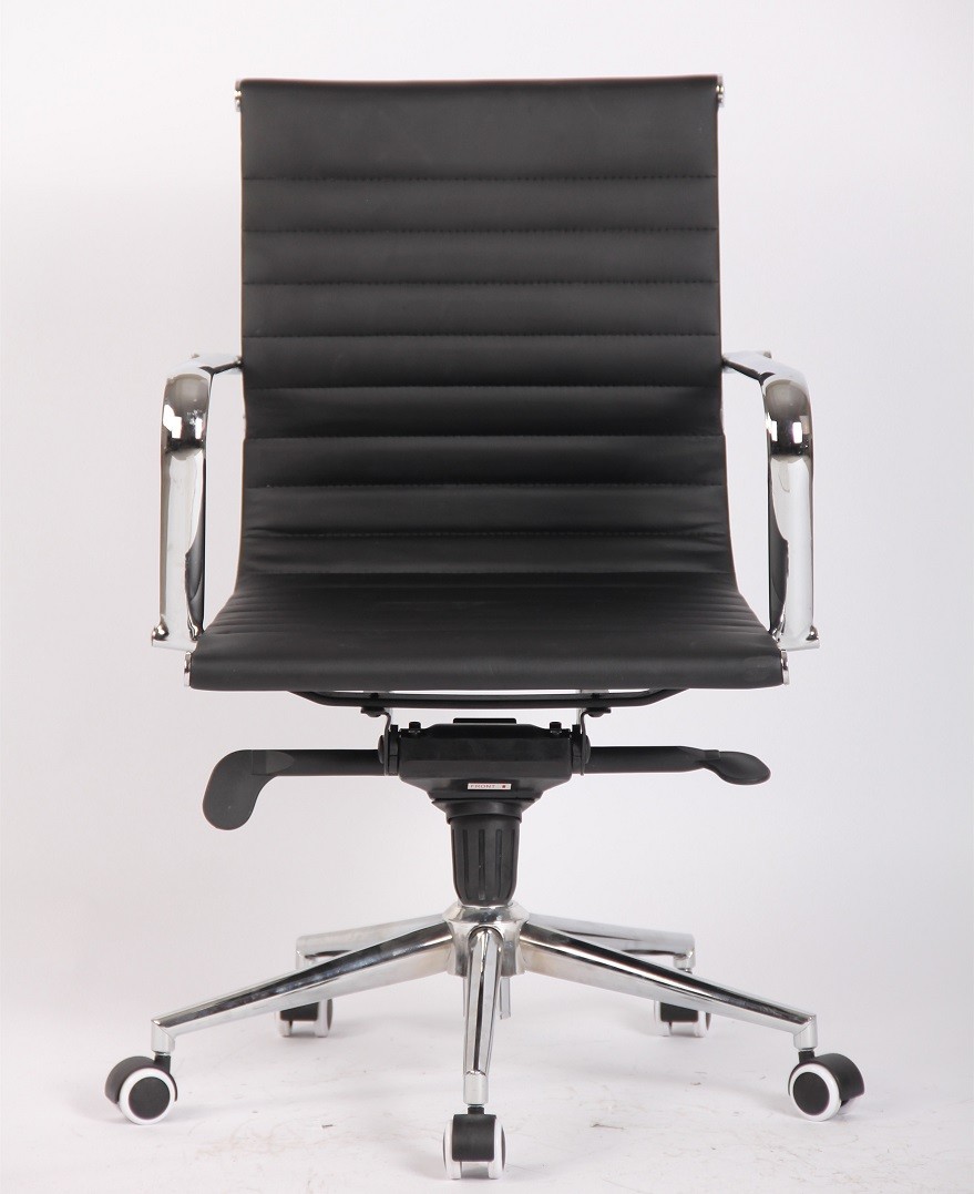Sillón de oficina JOWY NEW, giratorio, similpiel negra - Imagen 2