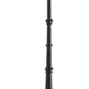 Base de mesa BRISTOL NEW, alta, fundición, negra, altura 110 cms