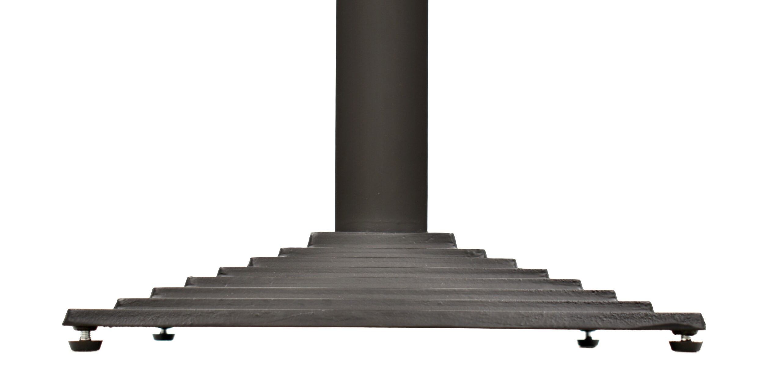 Base de mesa ELBA, alta, negra, base de 44 x 44 cms, altura 110 cms - Imagen 5