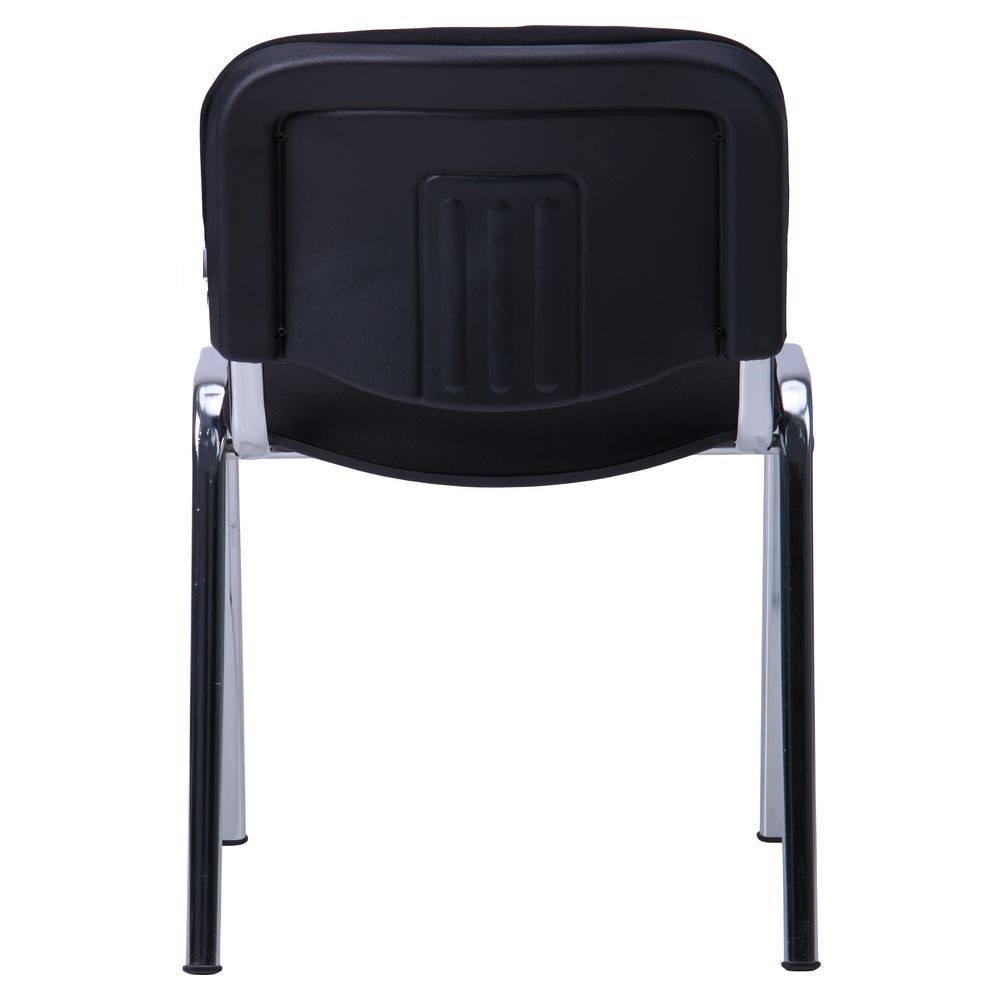 Silla NIZA NEW AM, chasis cromado, tejido A1, color negro - Imagen 6
