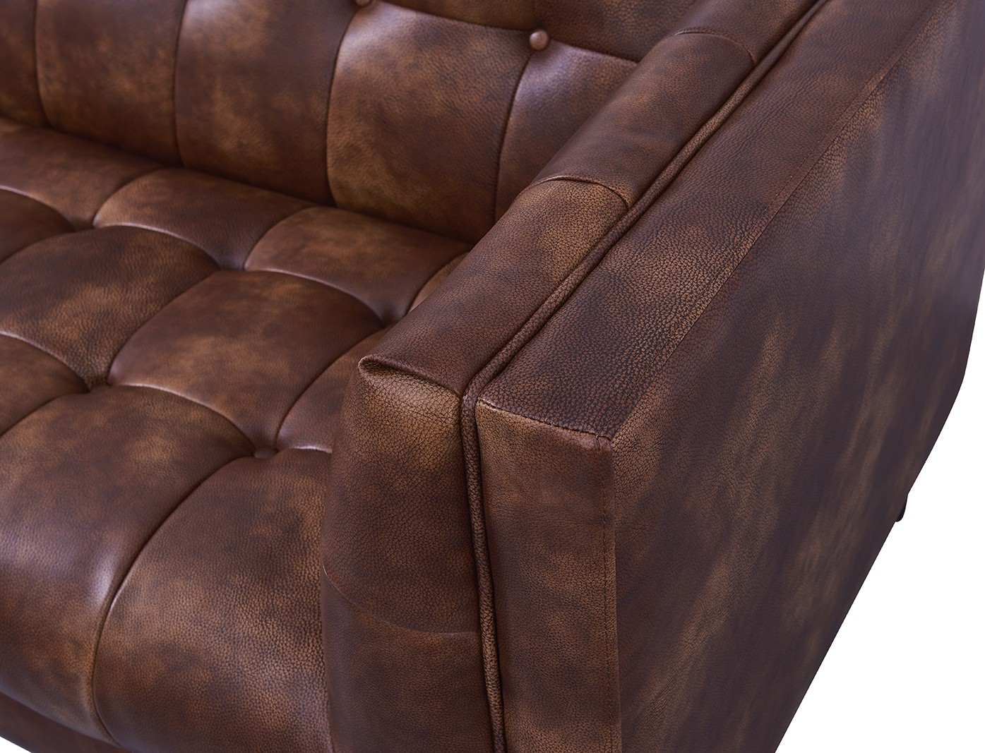 Sillón LEWIS, similpiel cuero viejo - Imagen 5