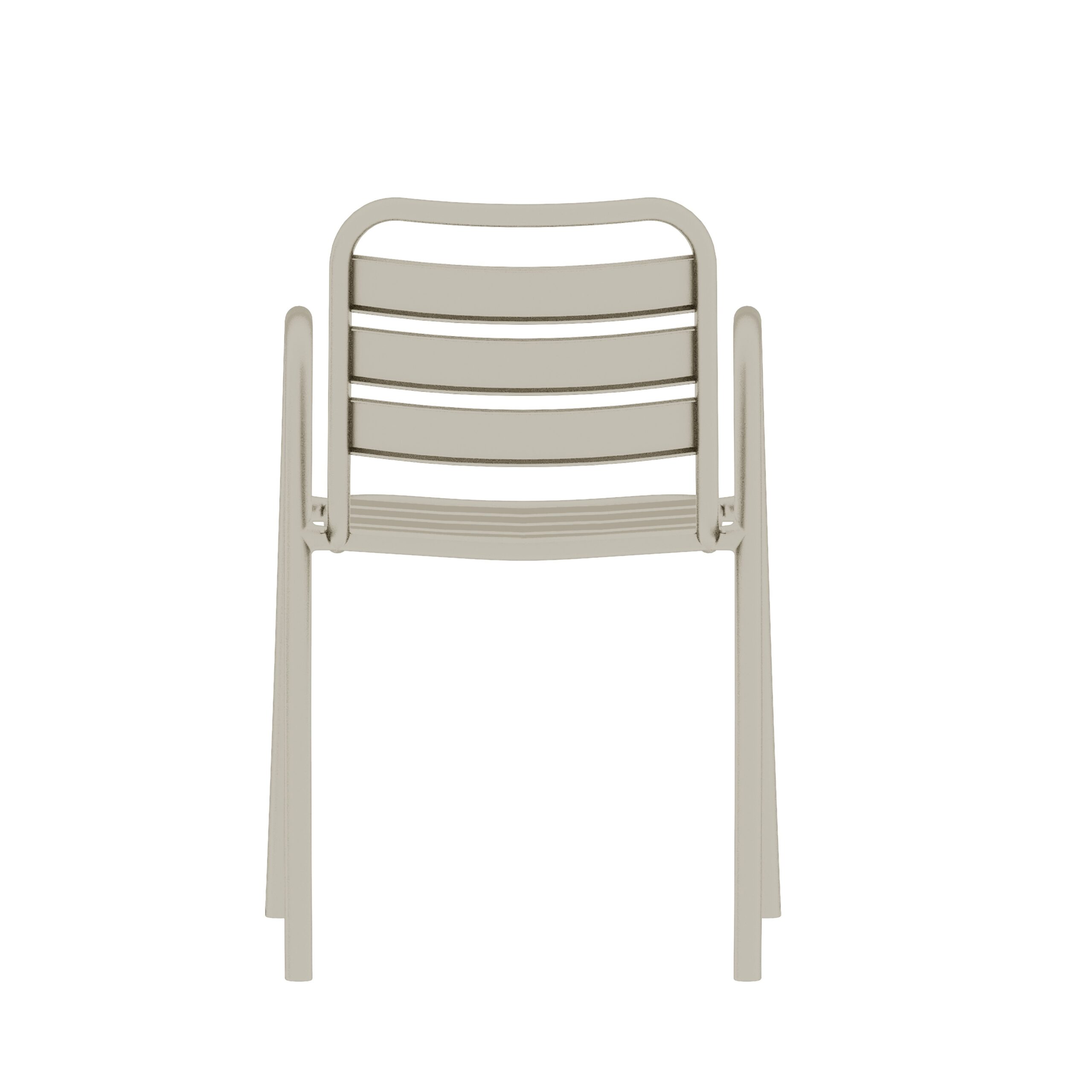 Sillón TROPICANA, apilable, polipropileno gris pálido - Imagen 4