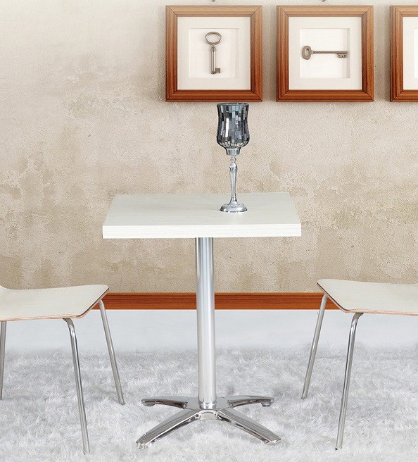 Tablero de mesa ANISA, blanco roto, 80 x 80 cms - Imagen 2