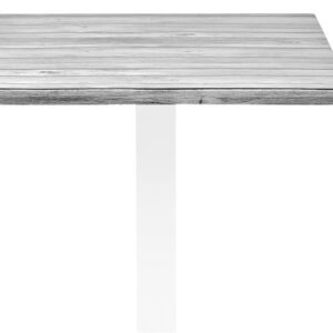 Tablero de mesa Werzalit Alemania, ANTIQUE WHITE 202, 80 x 80 cms