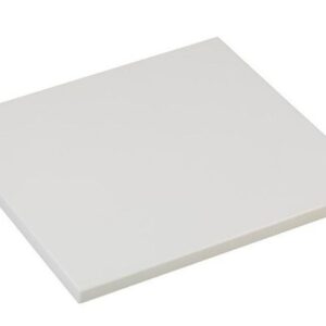 Tablero de mesa Werzalit Alemania, BLANCO 01, 80 x 80 cms