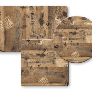 Tablero de mesa Werzalit Alemania, EX WORKS 122, 110 x 70 cms