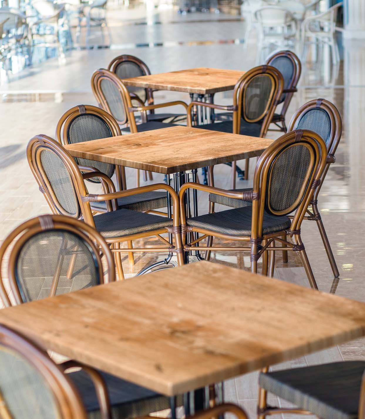 Tablero de mesa Werzalit SM, FINDUS 295, 70 x 70 cms - Imagen 2