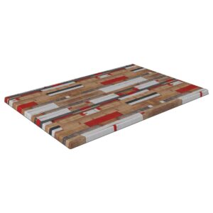 Tablero de mesa Werzalit-Sm, KBANA RED 271, 120 x 80 cms