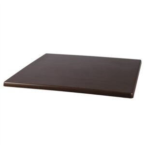 Tablero de mesa Werzalit-Sm, WENGUÉ 103, 60 x 60 cms