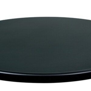 Tablero de mesa Werzalit WER-UNIART, Negro 3190, 70 cms de diámetro
