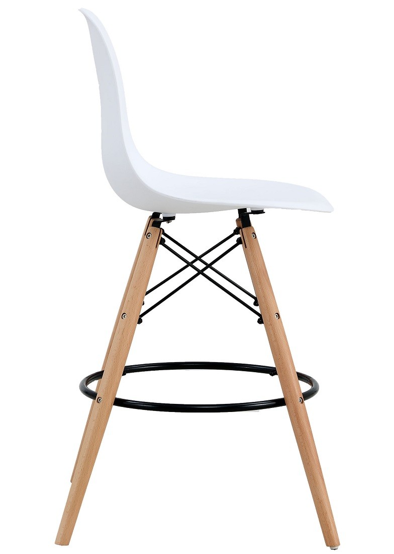 Taburete STAR (SU), madera, carcasa blanca - Imagen 3