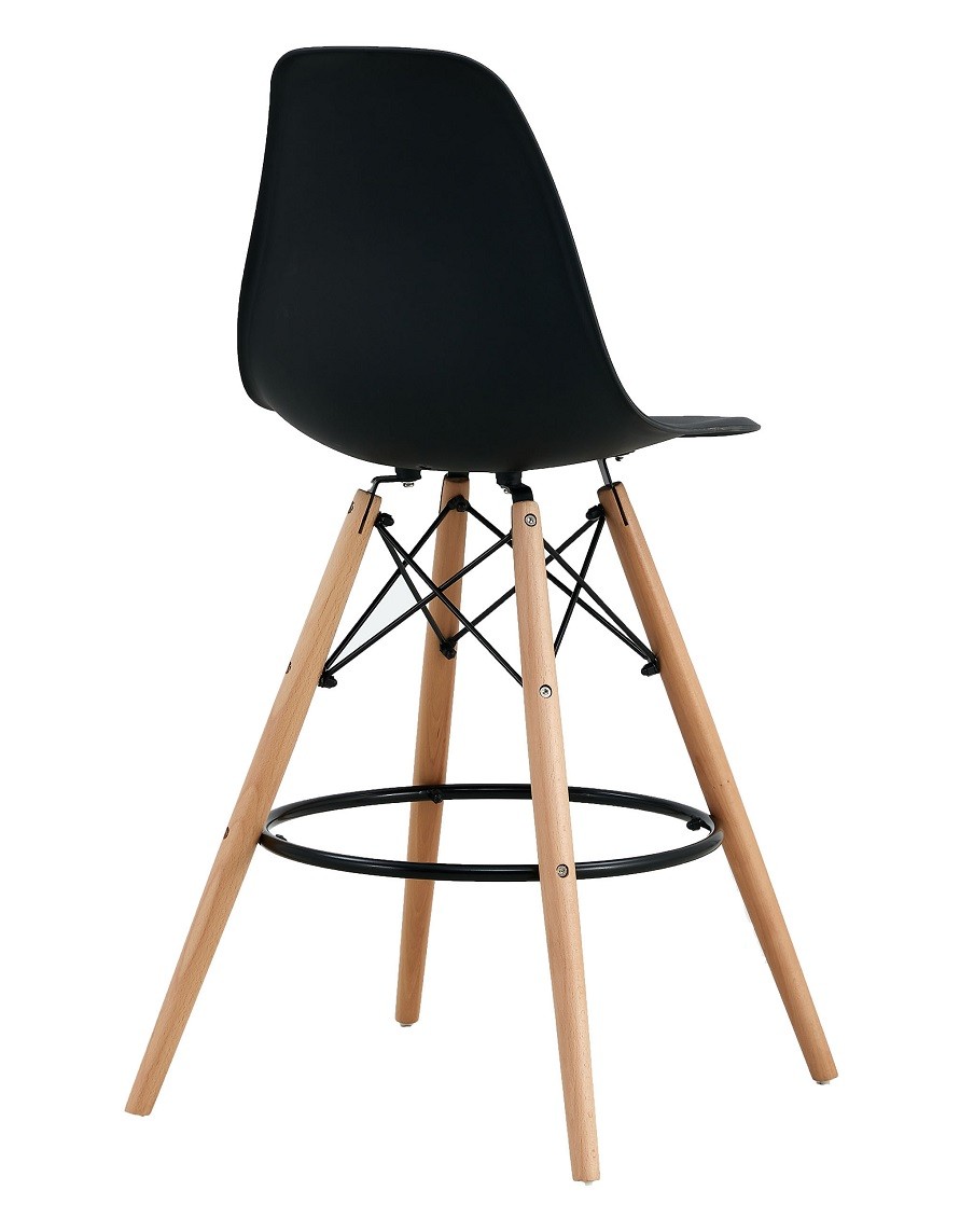 Taburete STAR (SU), madera, carcasa negra - Imagen 4